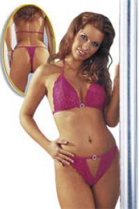 Spitzenset pink S/M
