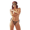 Maske + String leo S-L