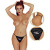 Power Pussy String schwarz S/M
