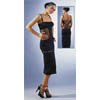 Langes Kleid schwarz L