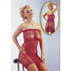 Netzkleid rot S-L
