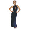 Samtkleid marine M
