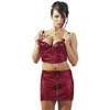 Wetlook Top bordeaux 85C