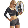 Top+Pants schwarz/silber S/M