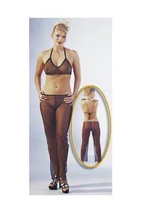 Hose & Top transparent S-M