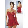 Netzkleid+String rot S