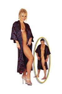 Kimono schwarz/rot S/M