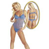 Body Stickerei blau 80B/M
