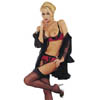 Straps rot/schwarz M