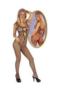 Netzcatsuit Glitzer S/M