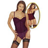 Corsage bordeaux 75B/S