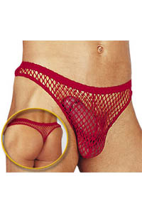 Herren Netz-Rio rot L