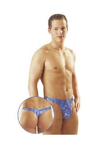Herren String Jeans M