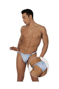Herren Tanga hellblau M