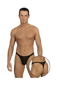 Herren Rio Seide schwarz S