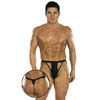 Herren String schwarz L
