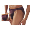 Herren Slip pflaume S