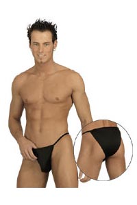 Herren Tanga schwarz M