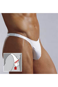 Herren Lack Lift Rio weisslig; S