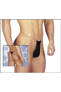 Herren Silikonstring schwarz S