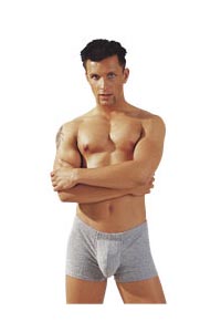 Herren Wonder Boxer grau XL