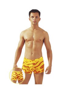 Herren Pant Sun orange S