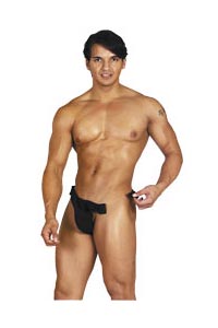 Herren Rio mit Klett schwarz M