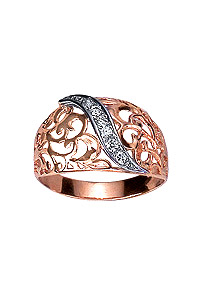 Lady ring, zirkonia