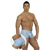 Herren Wonder Boxer hellblau S