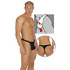 Herren Lift String schwarz S