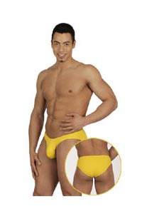 Herren Slip gelb L