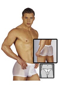 Herren Pants weisslig; S
