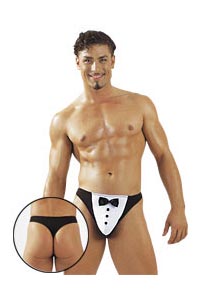 Herren Servier-Rio sw/weisslig; M/L