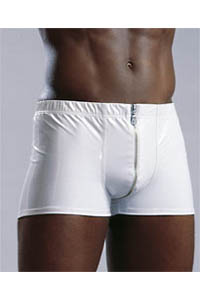 Lack Herren Boxer weisslig; S