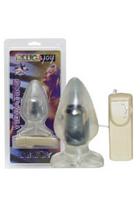Vibrating Jelly Butt Plug cl.