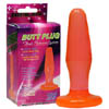 Butt Plug jelly orange