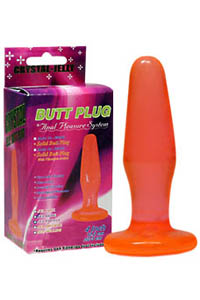 Butt Plug jelly orange