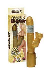 Vibrator Gold Bear