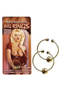Nipple Ringe gold Bull Rings