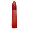 Glitzervibrator rot