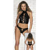 La Bustier Set schwarz S