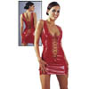 Lack Kleid rot M