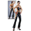 Lack Catsuit schwarz S