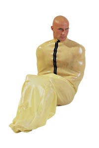 Latex Saunasack transparent
