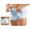 Latex Windelslip hellblau XL