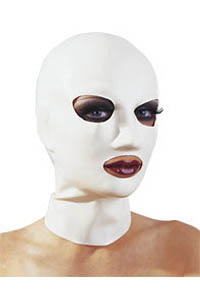 Latex Maske weiß