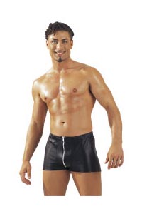 Leder Herren Zip Boxer 44 (XS)