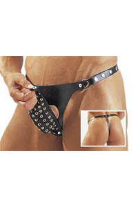Leder Herren Fkt.String M/L