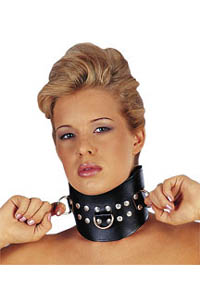 Leder Halsband