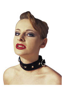 Leder Halsband